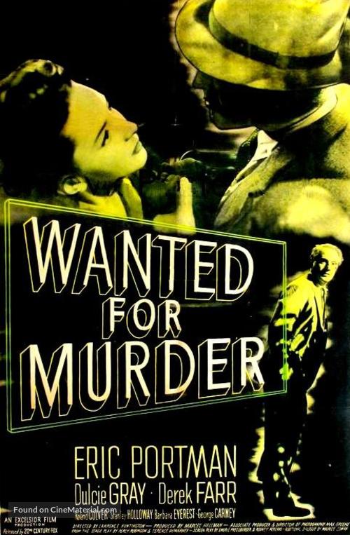 Wanted for Murder - Movie Poster