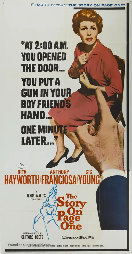 The Story on Page One (1959) movie poster