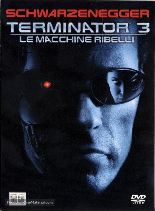 Terminator 3: Rise of the Machines - Italian Movie Cover