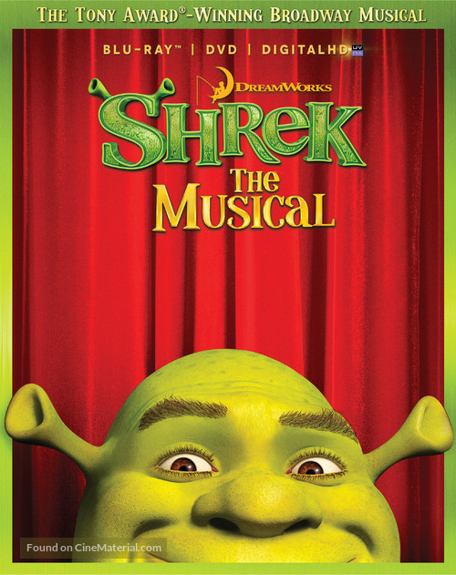 Shrek the Musical - Blu-Ray movie cover