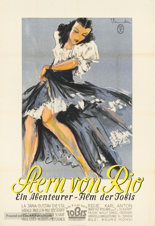 Stern von Rio - German Movie Poster
