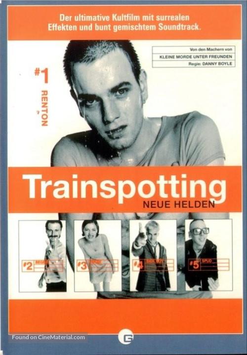 Trainspotting - German DVD movie cover