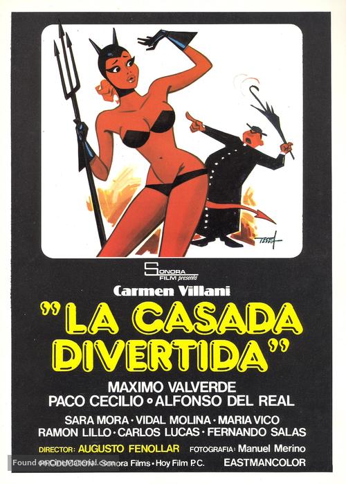 La casada divertida - Spanish Movie Poster