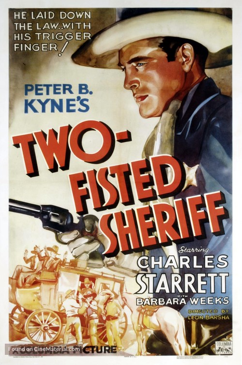 Two Fisted Sheriff - Movie Poster
