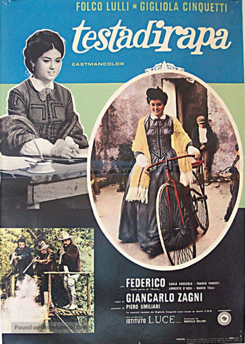 Testa di rapa - Italian Movie Poster