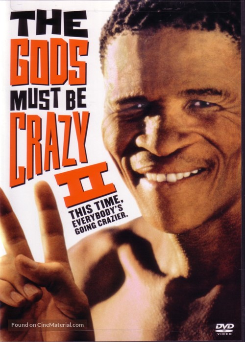 The Gods Must Be Crazy 2 - DVD movie cover