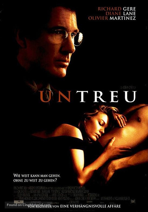 Unfaithful - German Movie Poster