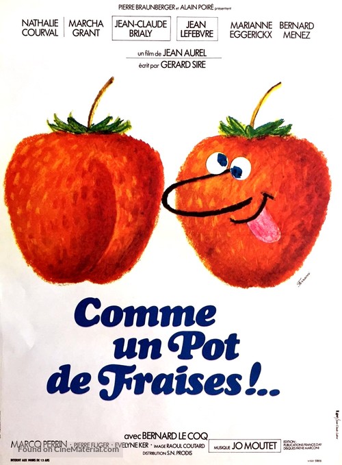 Comme un pot de fraises!.. - French Movie Poster