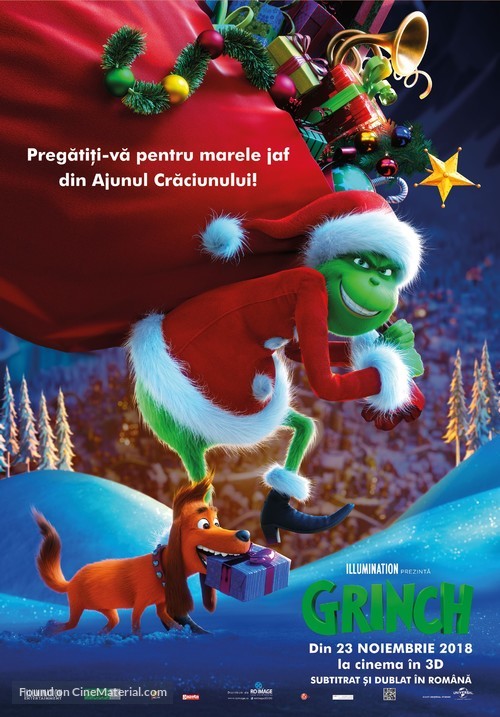 The Grinch - Romanian Movie Poster