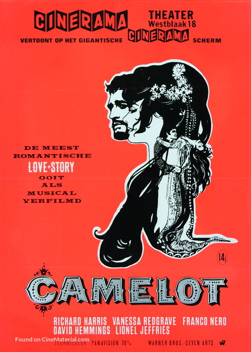 Camelot - Dutch Movie Poster