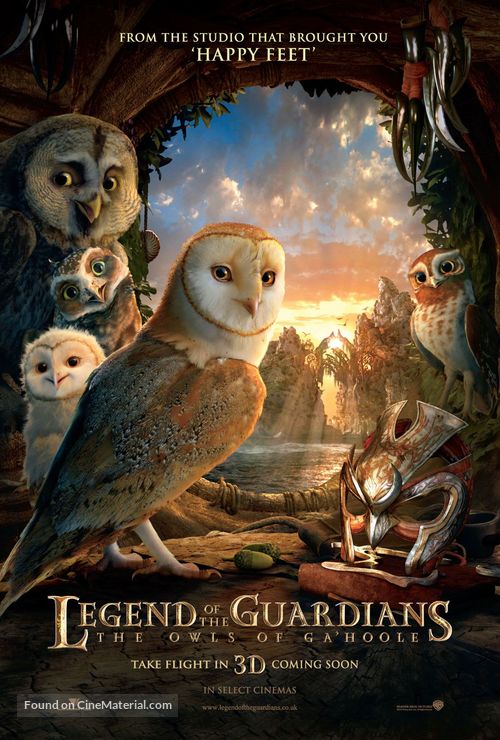 Legend of the Guardians: The Owls of Ga&#039;Hoole - British Movie Poster