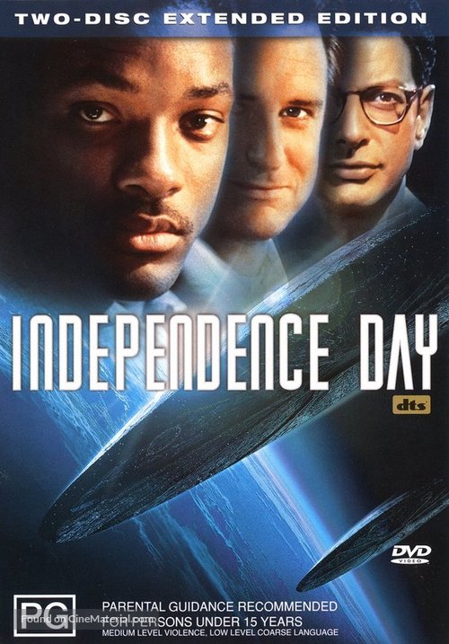 Independence Day - Australian DVD movie cover