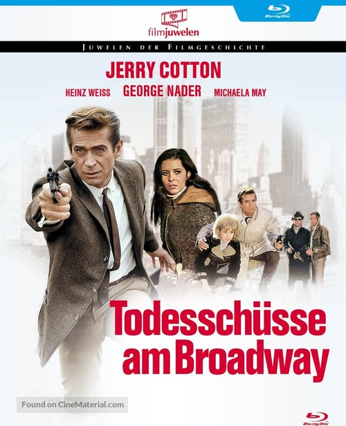 Todessch&uuml;sse am Broadway - German Blu-Ray movie cover