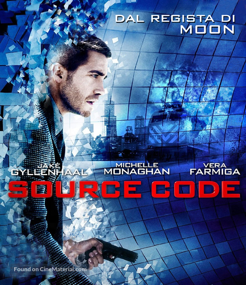 Source Code - Italian Blu-Ray movie cover