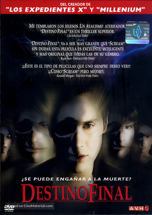 Final Destination - Argentinian Movie Cover