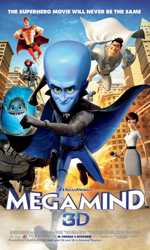 Megamind - Malaysian Movie Poster