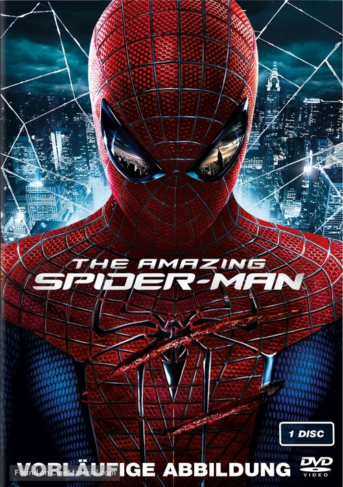 The Amazing Spider-Man - German DVD movie cover