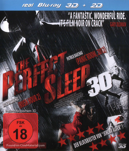 The Perfect Sleep - German Blu-Ray movie cover