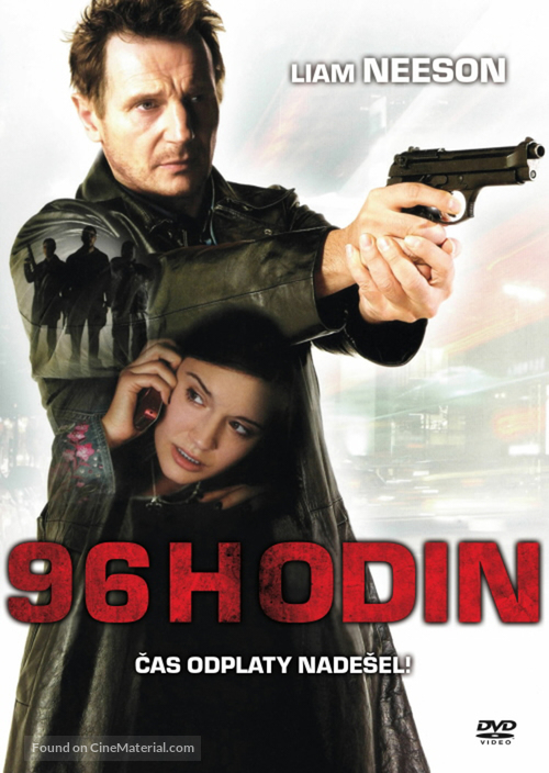 Taken - Czech DVD movie cover