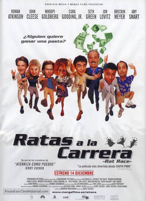 Rat Race - Spanish Movie Poster
