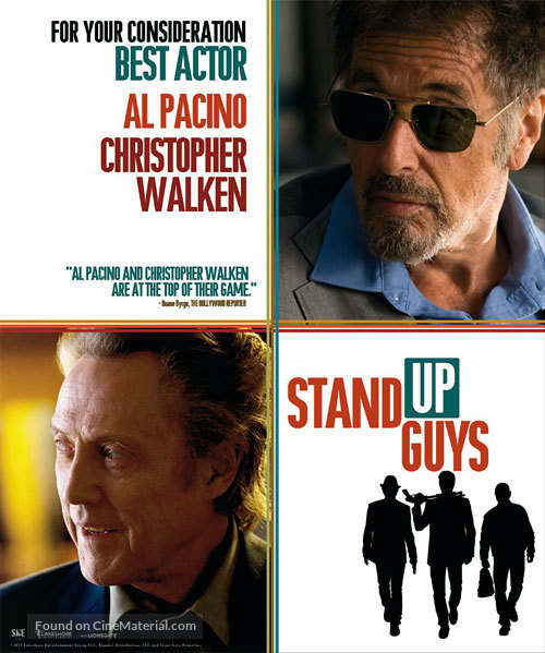 Stand Up Guys - For your consideration movie poster