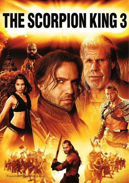 The Scorpion King 3: Battle for Redemption - DVD movie cover