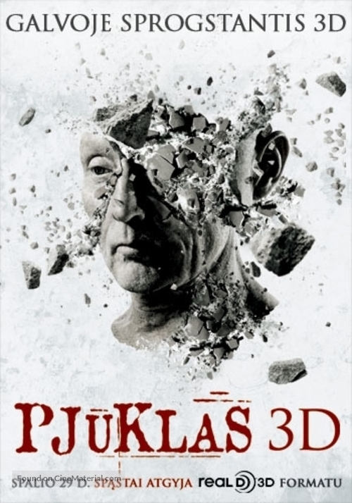 Saw 3D - Lithuanian Movie Poster