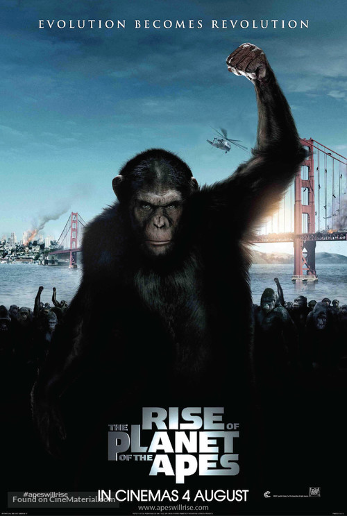 Rise of the Planet of the Apes - Movie Poster