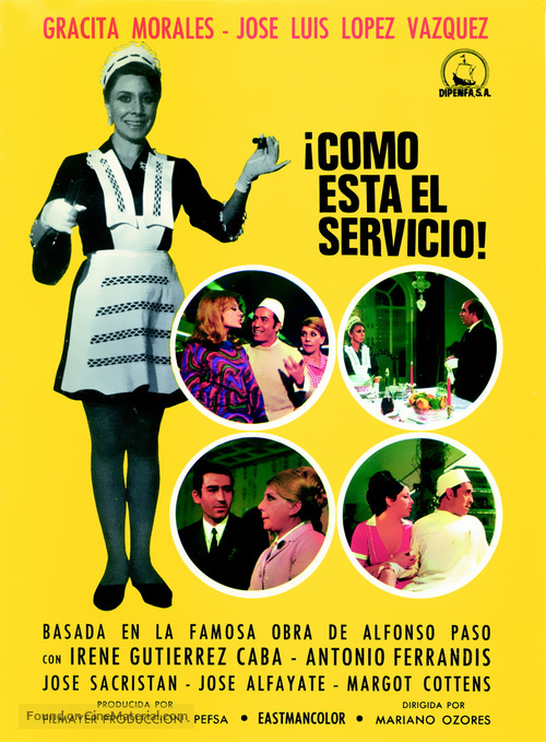 &iexcl;C&oacute;mo est&aacute; el servicio! - Spanish Movie Poster