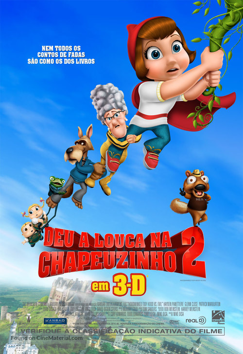 Hoodwinked Too! Hood VS. Evil - Brazilian Movie Poster