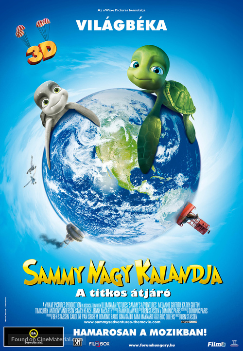 Sammy&#039;s avonturen: De geheime doorgang - Hungarian Movie Poster