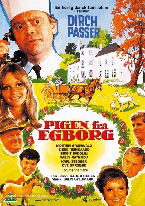 Pigen fra Egborg - Danish DVD movie cover