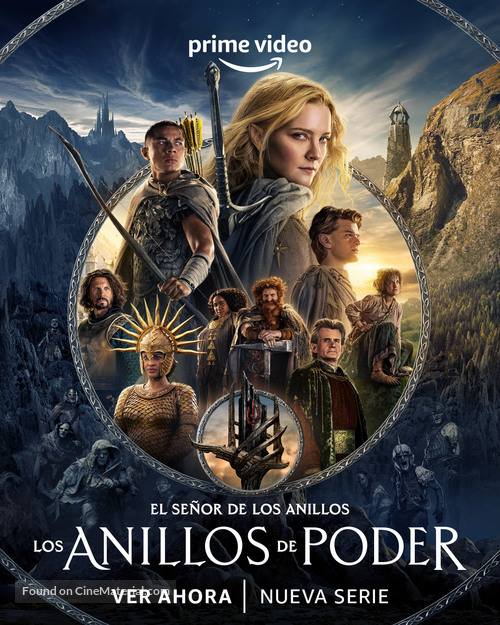 &quot;The Lord of the Rings: The Rings of Power&quot; - Spanish Movie Poster