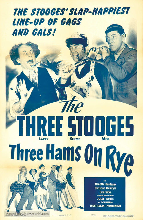 Three Hams on Rye - Movie Poster