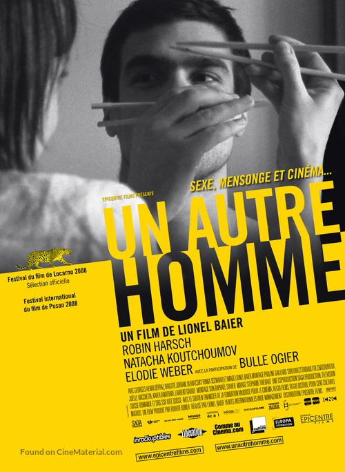 Un autre homme - French Movie Poster