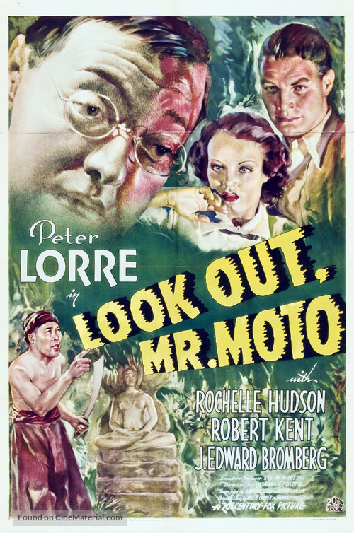Mr. Moto Takes a Chance - Advance movie poster