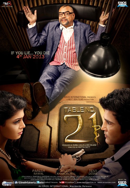 Table No.21 - Indian Movie Poster