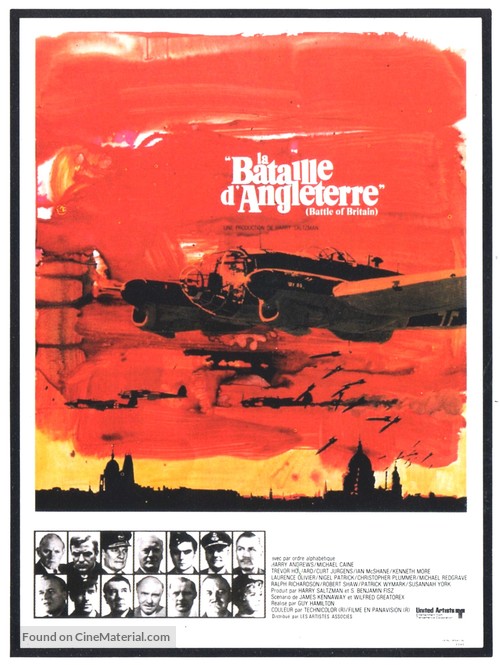 Battle of Britain - French Movie Poster