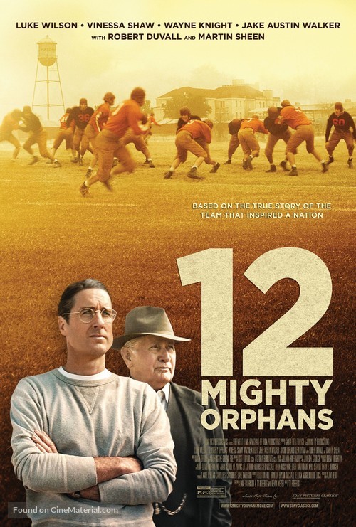 12 Mighty Orphans - Movie Poster