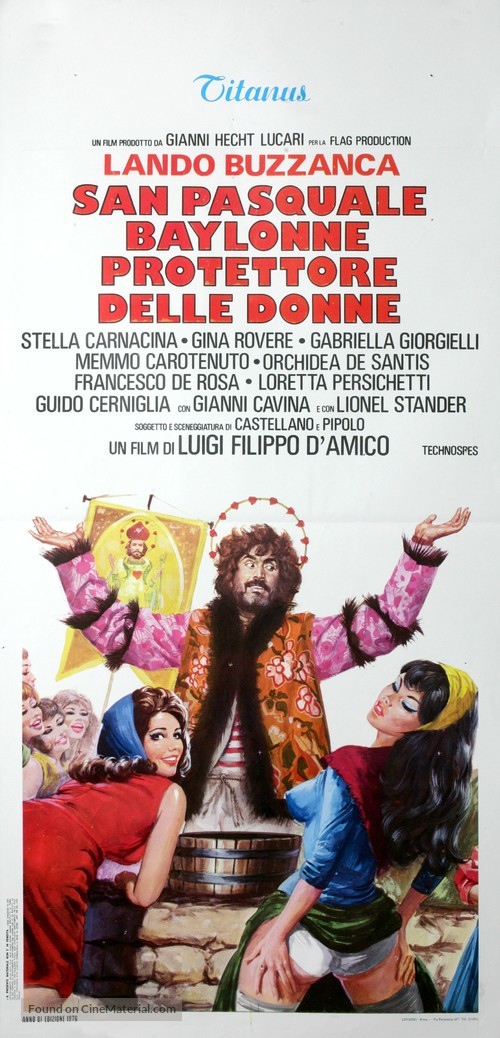 San Pasquale Baylonne protettore delle donne - Italian Movie Poster