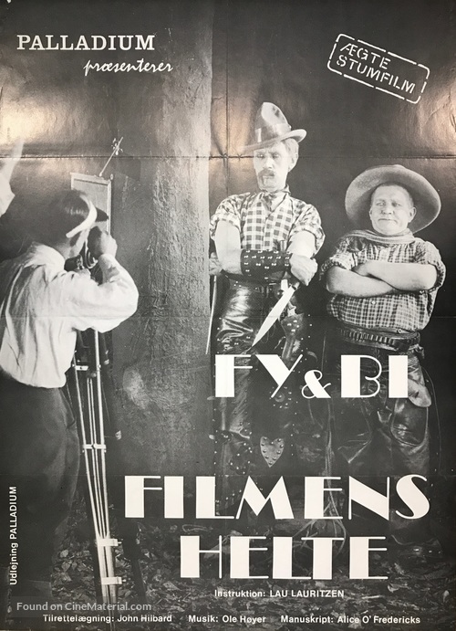 Filmens helte - Danish Movie Poster