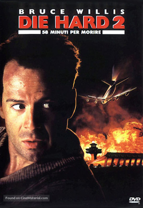 Die Hard 2 - Italian DVD movie cover