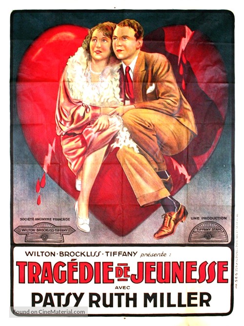 The Tragedy of Youth - French Movie Poster