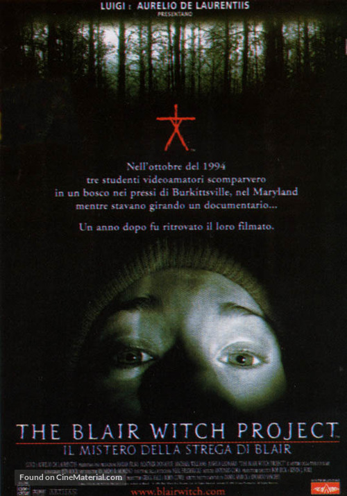 The Blair Witch Project - Italian Movie Poster