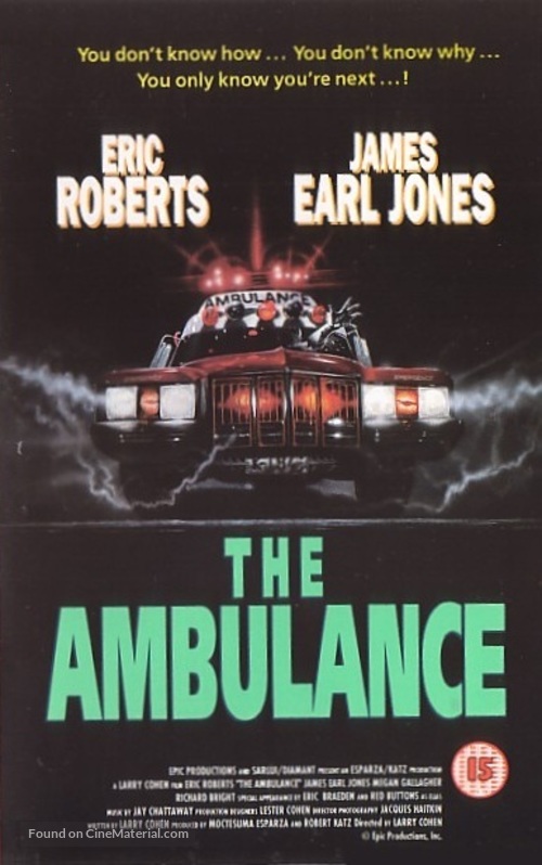 The Ambulance - British VHS movie cover