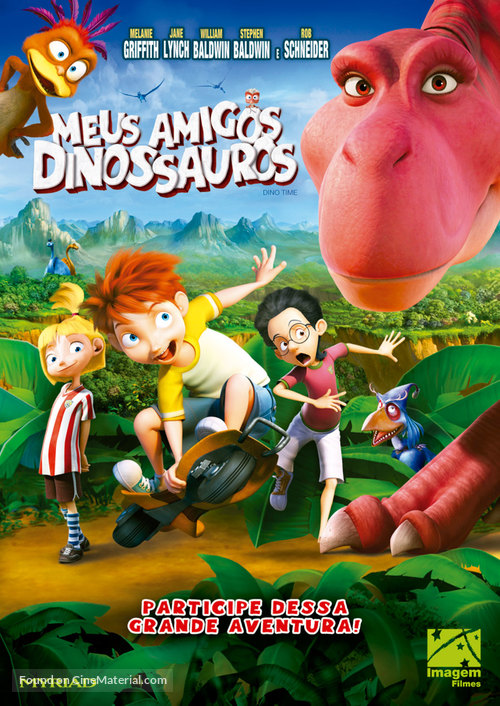 Dino Time - Brazilian Movie Poster