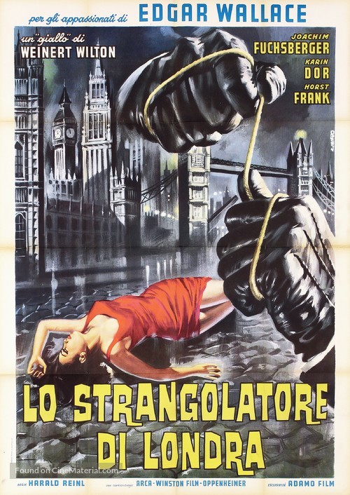 Die weisse Spinne - Italian Movie Poster