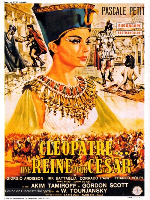 Una regina per Cesare - French Movie Poster