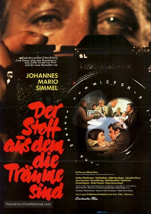 Der Stoff aus dem die Tr&auml;ume sind - German Movie Poster