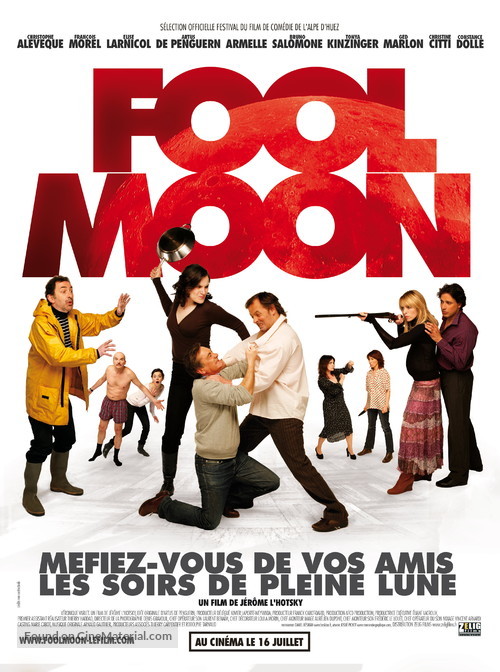 Fool Moon - French poster